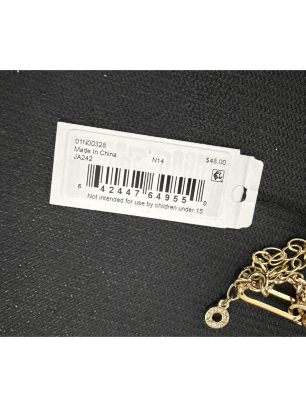 Goldtone Anne Klein Necklace Bangle Bracelet Jewelry Bundle New - Picture 4 of 7